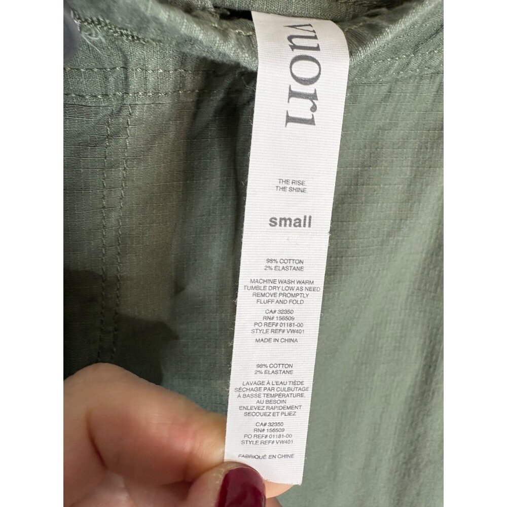 Vuori Ripstop Ankle Pant Hiking Green-sz Small - Picture 5 of 8